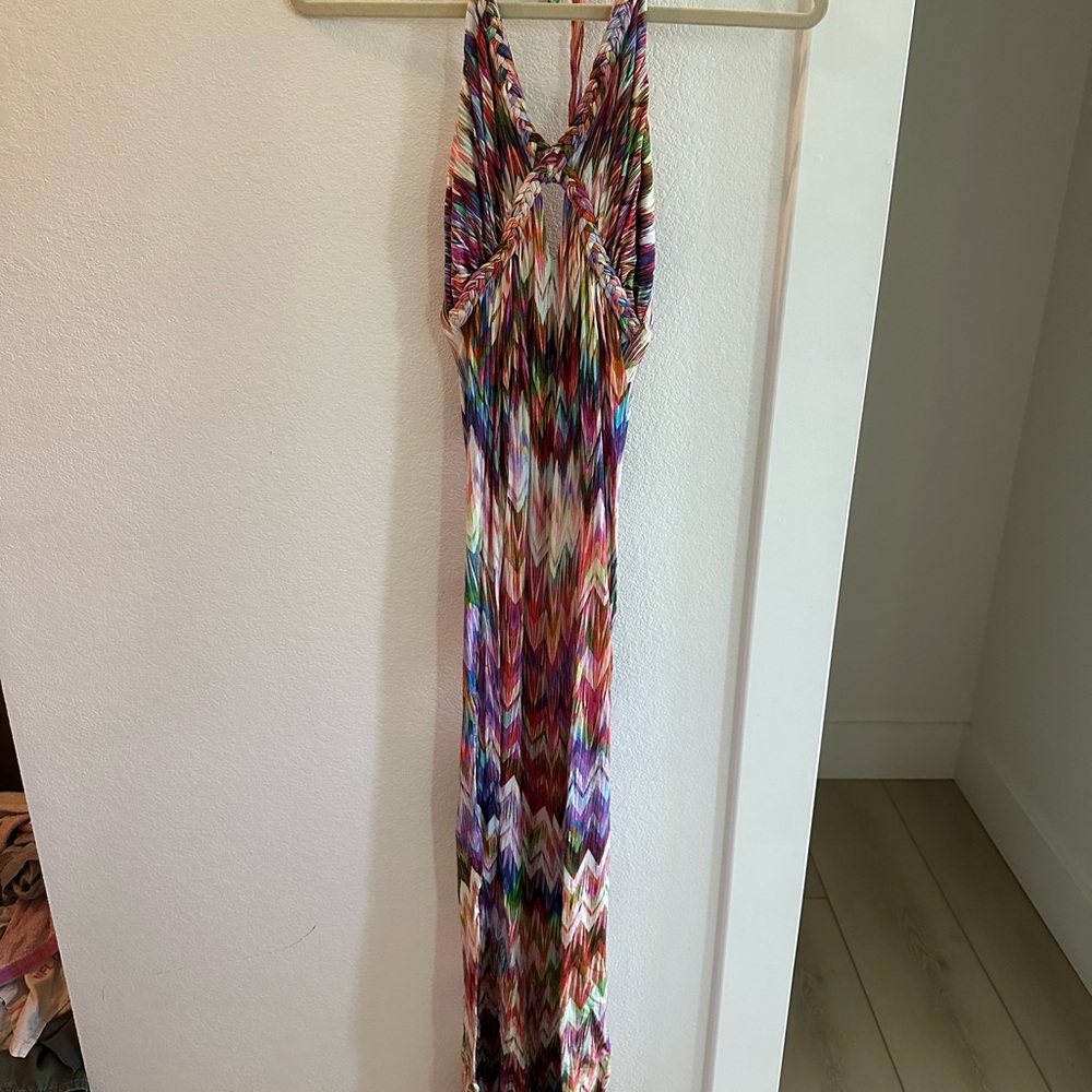 Sky Multicolor Striped Garment